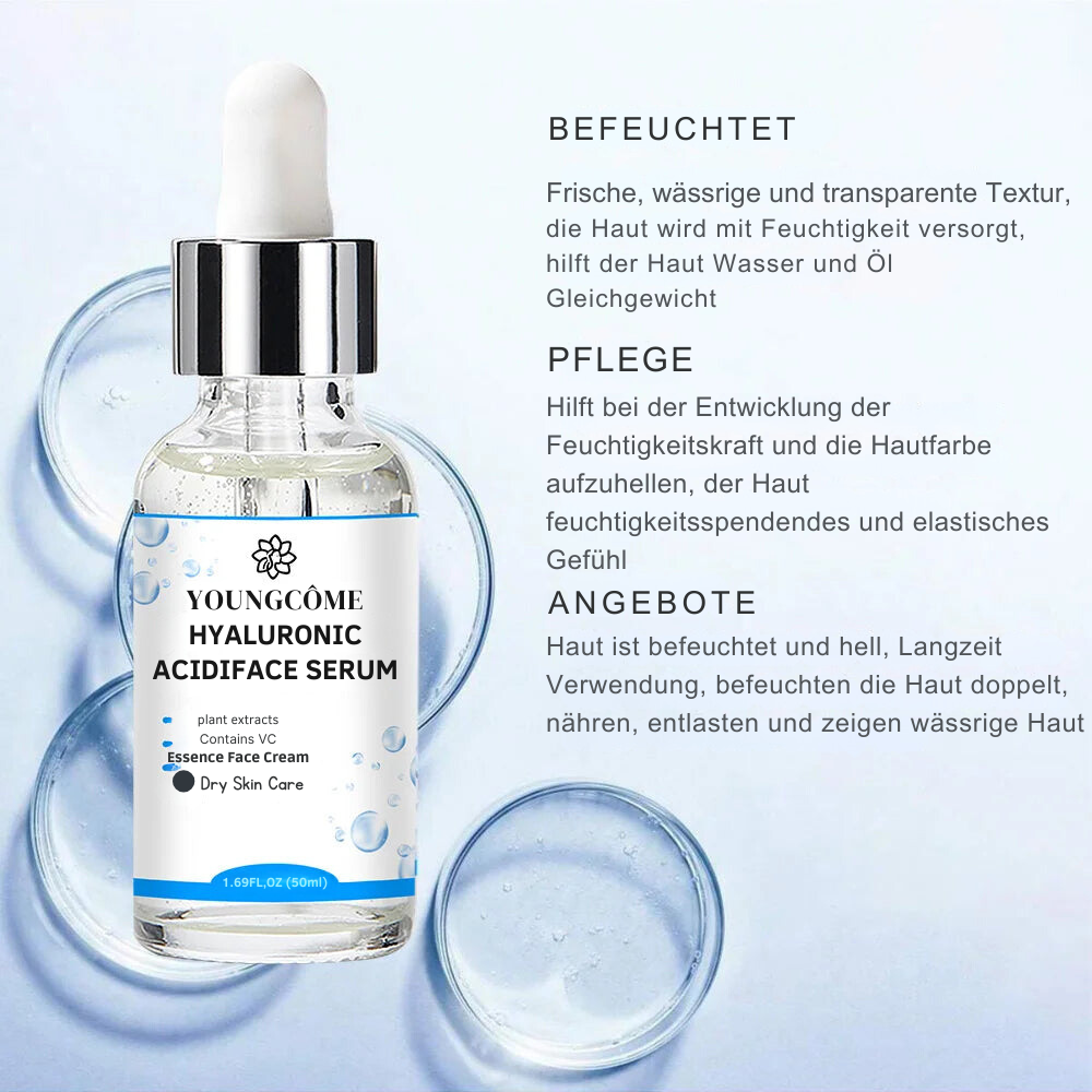 Strahlende Glow-Essenz mit Hyaluronsäure